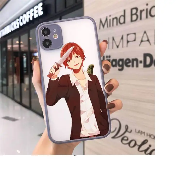 

Akabane Assassination Classroom Phone Cases Matte Transparent For iPhone 12 Mini 11 Pro XR XS Max 7 8 Plus