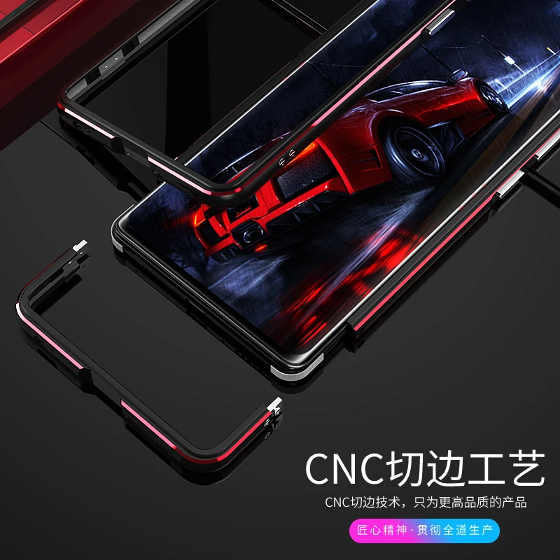 Metal Bumper Frame For Xiaomi Mi Mix 4 Mix4 Case Aluminum Dual color Luxury Metal Phone Cover+ carmera Accessories