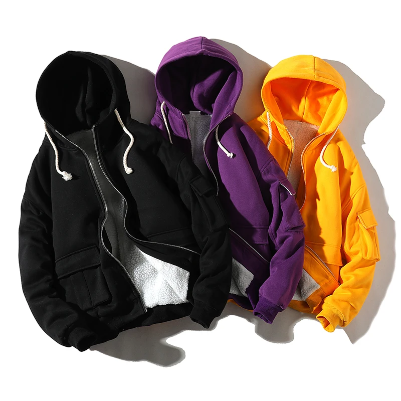 

Men Winter Jacket Coat Hooded Warm Windproof Parkas Mens Thick Parka Casual Student Loose Hip Hop Outwear Male Overcoat