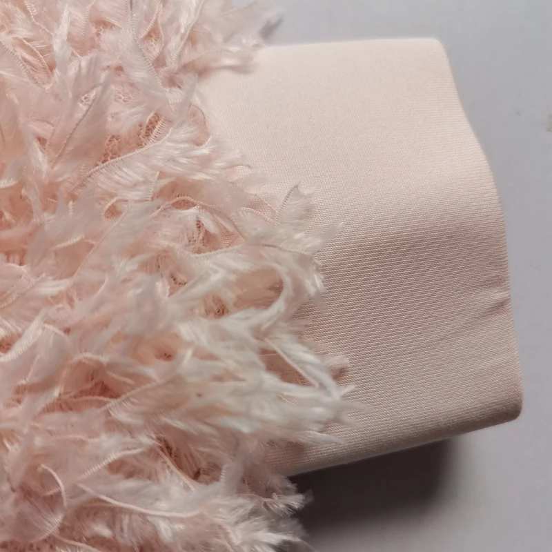 

New Cute Pink Fluffy Sweater 2 Piece Set Women Off Shoulder Long Sleeve Crop Top Shorts Sexy Club Outfits