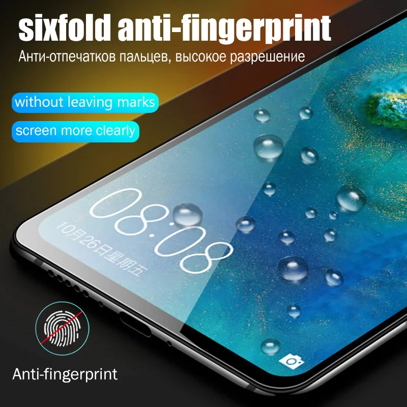 15D полное покрытие из закаленного стекла для huawei P Smart Nova 3 3i Защита экрана для Honor 7a 8x9 Lite 10 20 20 pro стеклянная пленка