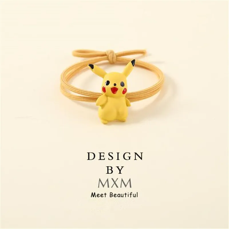 Горячая новинка Покемон из японского аниме лента для волос Веревка женщин