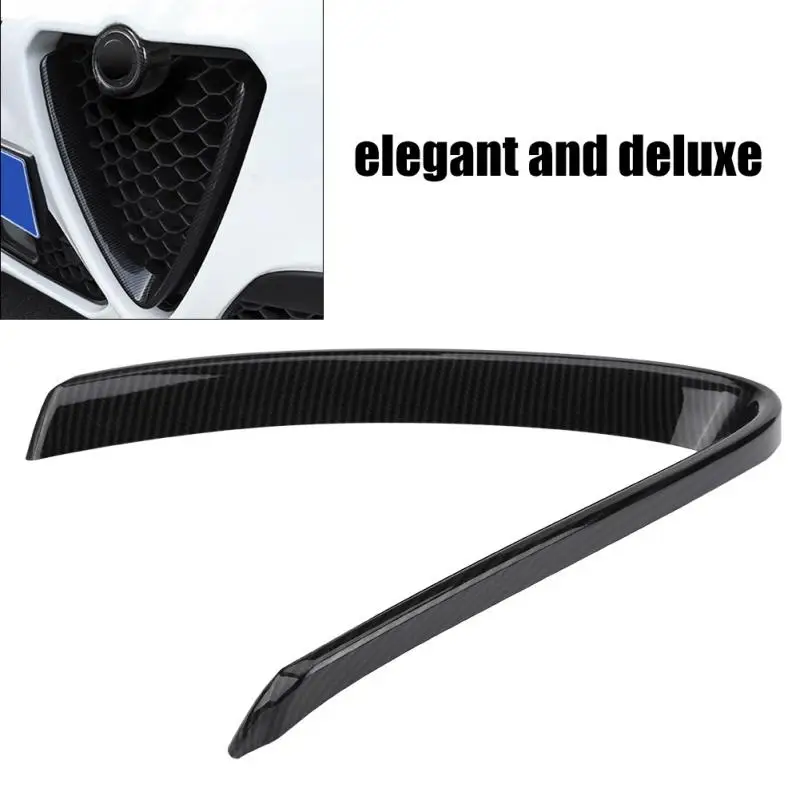 Передняя защитная рамка на решетку автомобиля Накладка для Alfa Romeo Giulia 2016 2017 2018