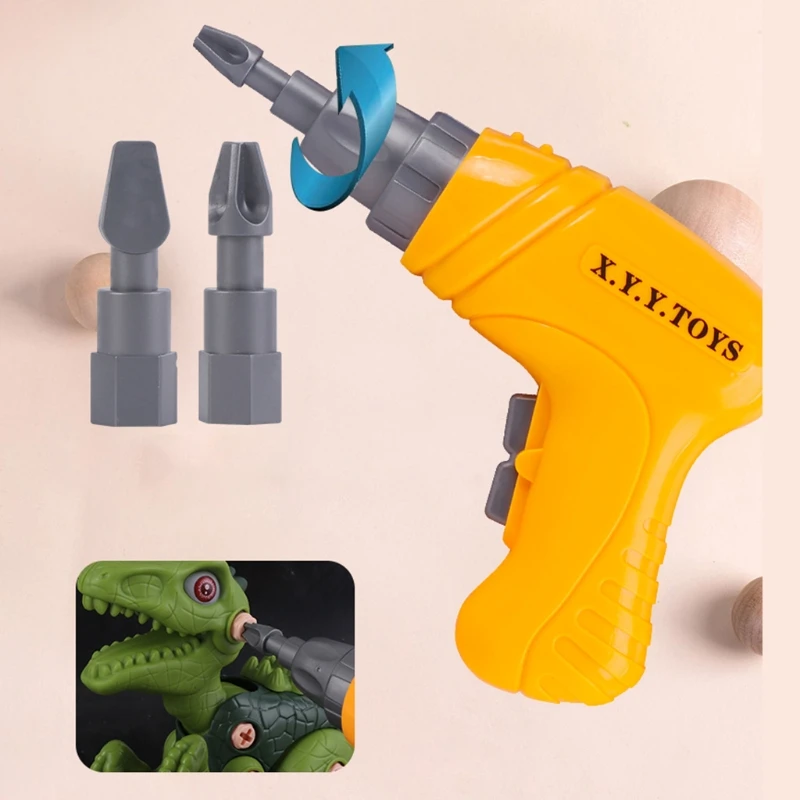 

DIY Disassembly Dinosaur Model Assembled Puzzle Building Blocks Educational Toy A2UB