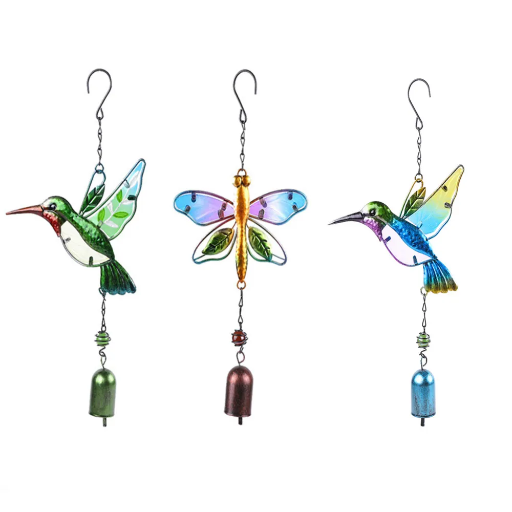 

Bird Wind Chime For Wall Window Door Wind Bell Hanging Ornaments Outdoor garden decoration Bird repellent