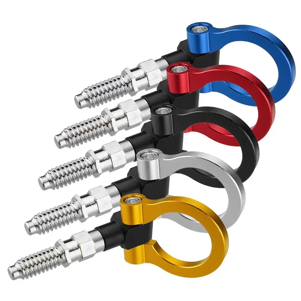 Универсальный алюминиевый прицеп JDM буксировочный крючок сзади для BMW E46 E81 E30 E36 E90