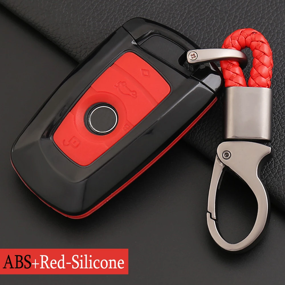 Чехол для ключа из углеродного волокна BMW 1 3 5 7 Series F10 F20 F30 335 328 535 650 320i Smart Car Keychain |