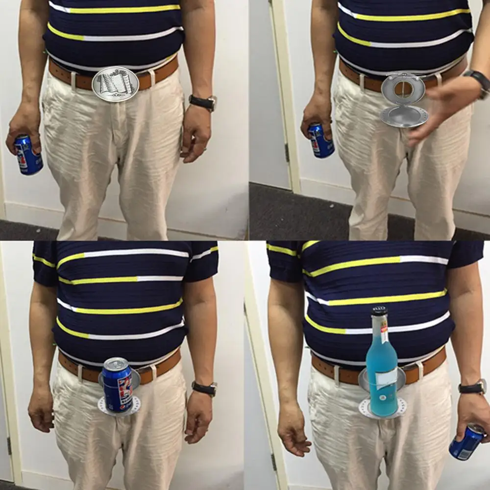 Портативный открытый металлический пиво пояс для головы с открывалкой бутылок