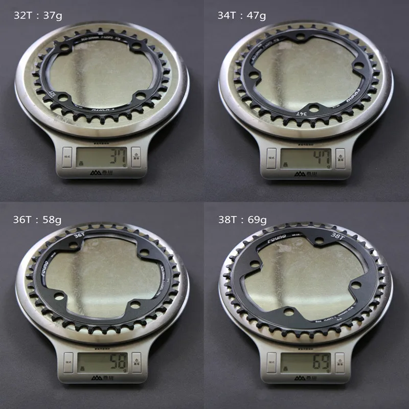 Коленчатая звезда для горного велосипеда 32T-38T детская полый ремонт подходит BCD 104