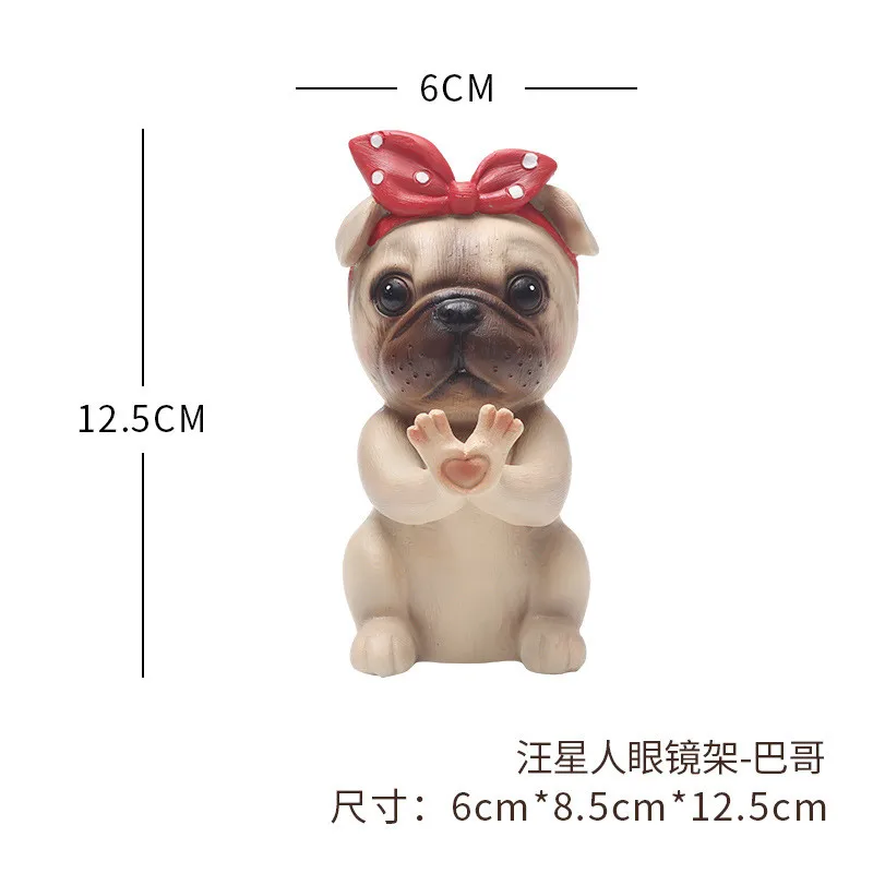 Лидер продаж фигурка в форме животного щенка кавайный полимерный держатель для