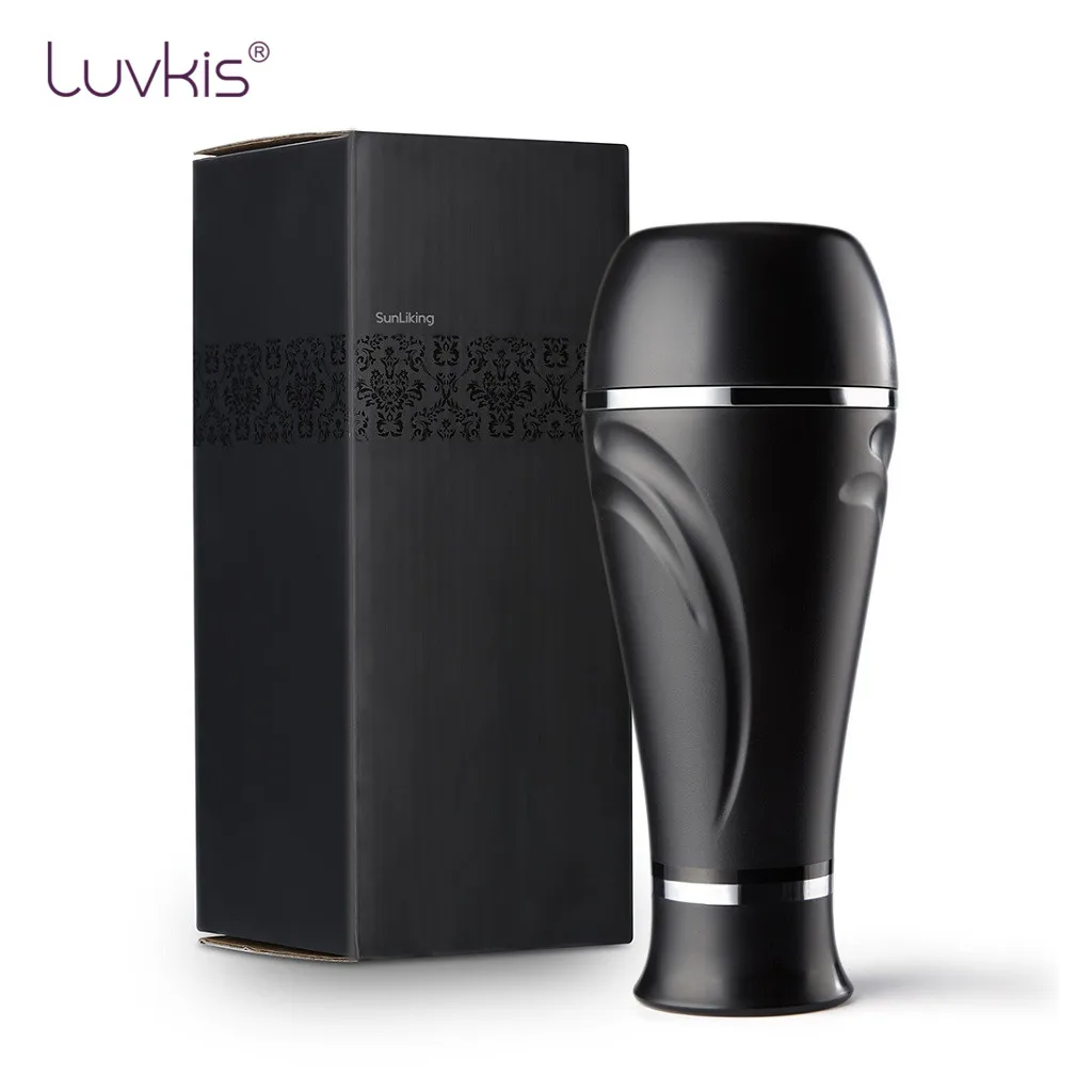 Luvkis Мужская чашка для мастурбации Вагина Реалистичная сильная влагалище с