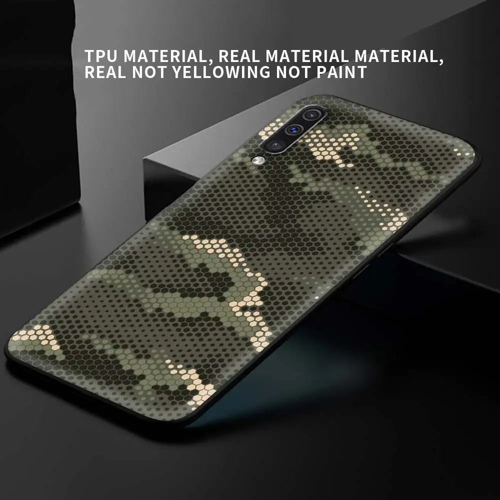 

Camouflage Pattern Camo Military Army Cellphone Case For Samsung A70 A80 A90 Cover for Galaxy A20 A20E A30 A10E A40 A50 A50S A10