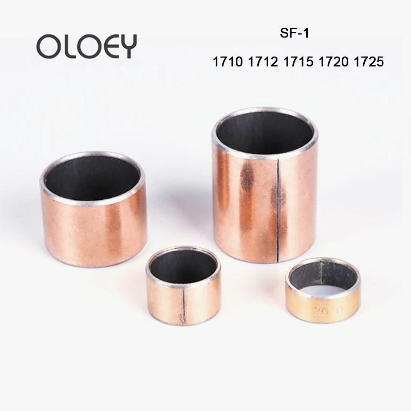 

5/10pcs SF-1 1710 1712 1715 1720 1725 Self Lubricating Composite Bearing Bushing Sleeve Oil free Sliding