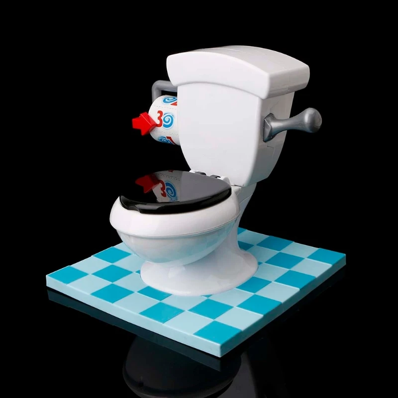 

Hilarious Board Toilet Game With Flush Sound Effects Kids Child Toys Bday Gifts