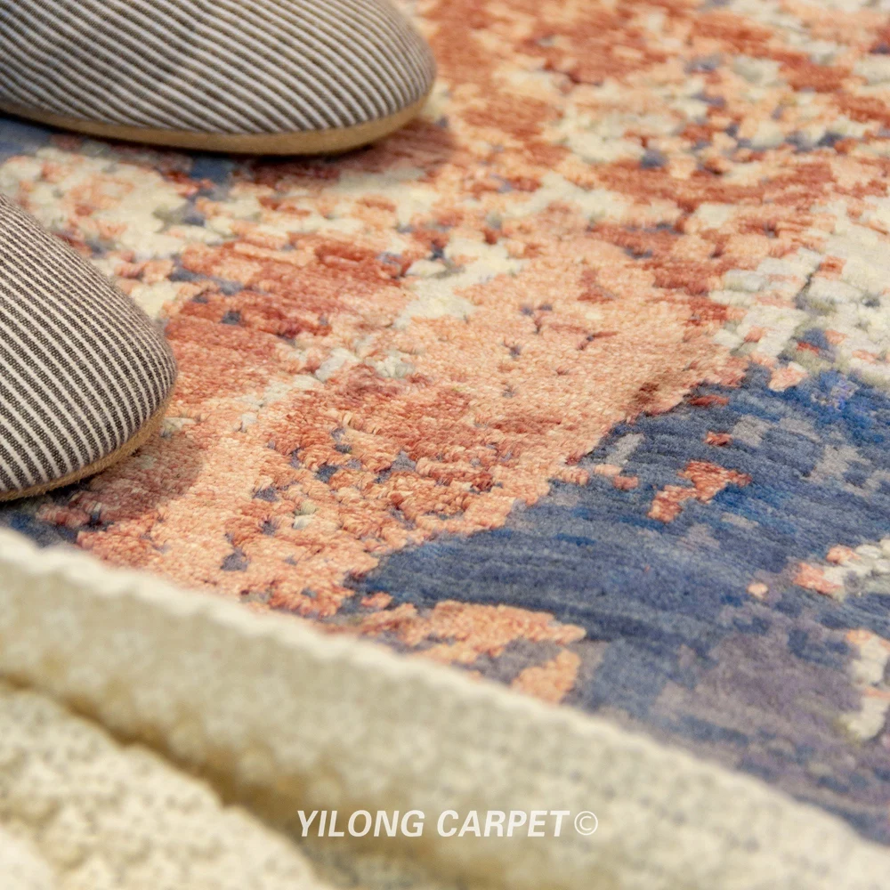 Goedkoop Yilong 9 'X 12' Oversized Handgemaakte Wollen Tapijten Hedendaagse Luxe Tapijten (YLRugP676)