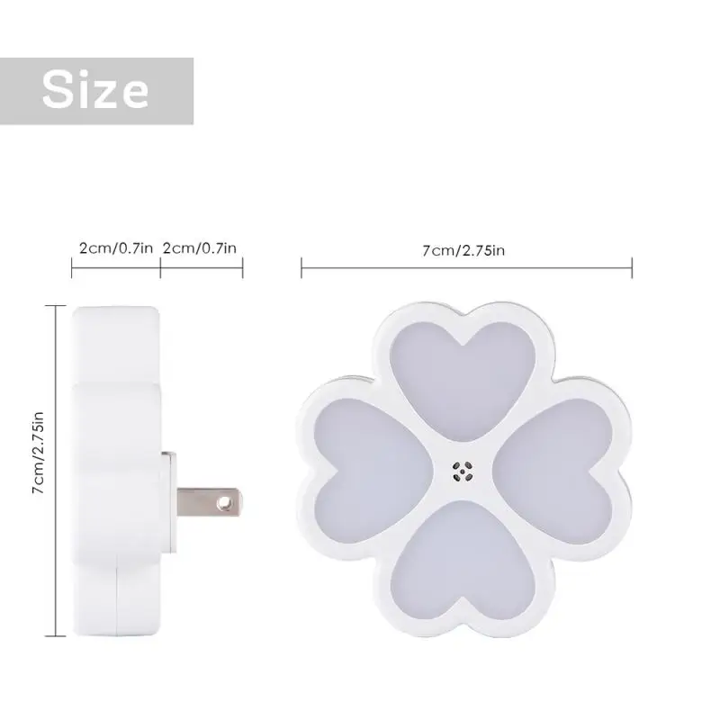 

Night Light Sensor Lamp Automatic Light At Night Night Lamp UK EU US Plug Night Light Lamp For Children Kids Living Room Bedroom