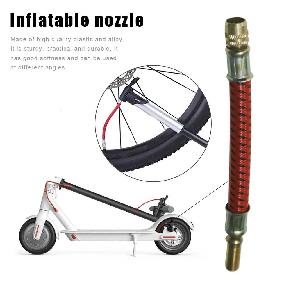 

Inflatable Nozzle Air Valve Cap For Xiaomi Electric Scooter Car Bicycle Extension Inflatable Nozzle Tube Tire Valve Adapter