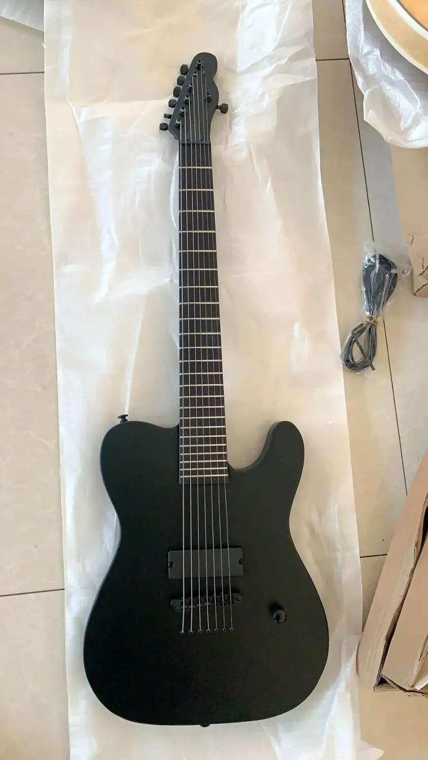 Оптовая продажа гитар Новая 7 Струнная электрическая гитара с активными