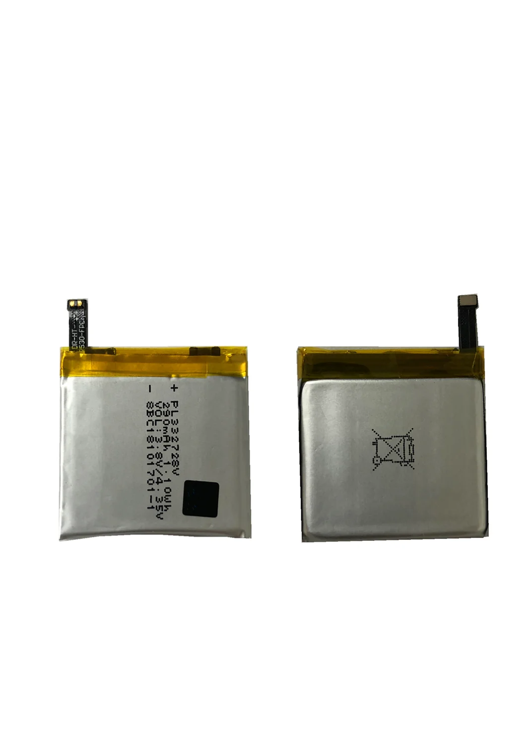 Аккумулятор pl332728v 332728 290 мАч для Huami батарея смарт-часов Amazfit Stratos 2 A1609 A1619 |