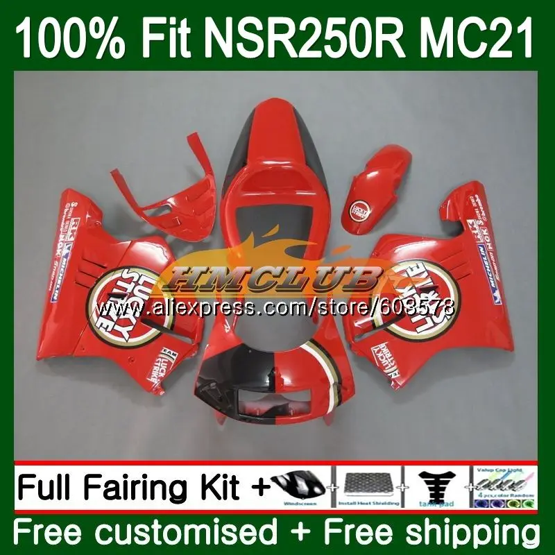Инъекция для HONDA NSR250R MC21 PGM3 1990 1991 1992 1993 101CL.47 Lucky Strike NSR 250 R NSR250 RR 250R 90 91 92 93 обтекатель |