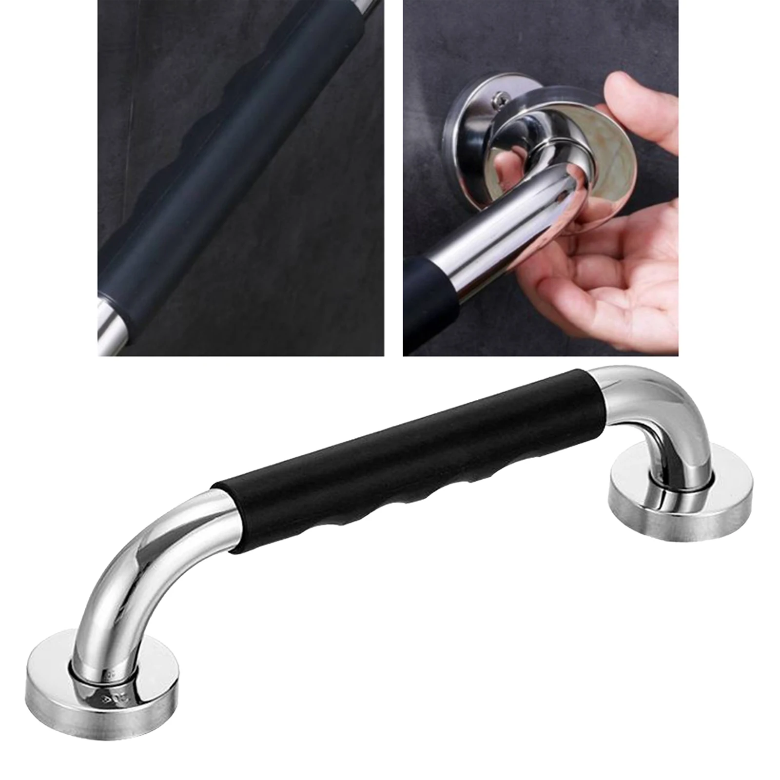 

Anti Slip Bathroom Grab Bar Bathtub Handrail Shower Hand Grip Towel Bar Handle