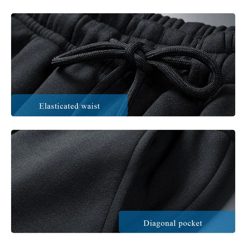 HEFLASHOR 2019 зимние теплые спортивные костюмы мужские толстовки с капюшоном