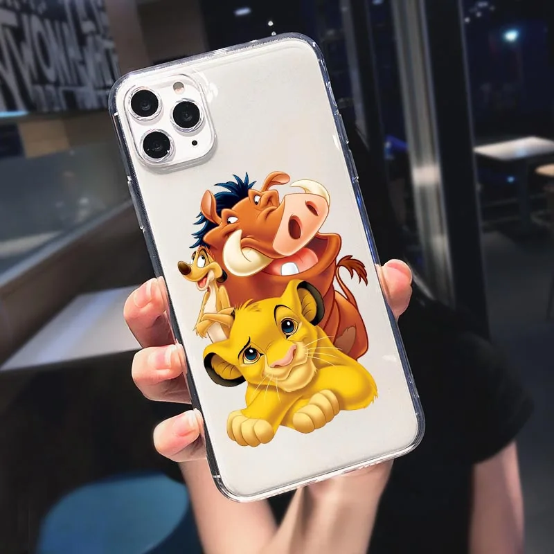 Lion King Pumba Hakuna Matata Soft TPU Shell For iPhone 11 Pro MAX 5S 6 6S 7 8Plus XS Max XR X10 SE 2020 silicone cover | Мобильные