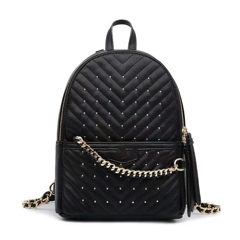 

Backpack Women Large-Capacity High-end Leather Backpack Handbags Shopping Bags Ladies Travel Bags School Bags