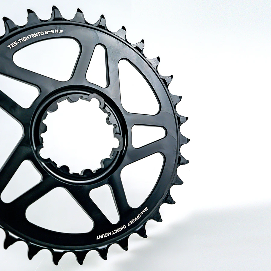 ZRACE велосипедная Звездочка 10s 11s 12s MTB велосипедная Звездочка Орлиный зуб 7075 CNC смещение 3 мм 32T 34T 36T для SRAM с прямым креплением