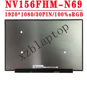 fru 5d10w69936 nv156fhm n69 15 6 inch 1920x1080 ips fhd 30pin edp 100srgb lcd screen for yoga slim 7 15iil05 laptop lcd screen free global shipping