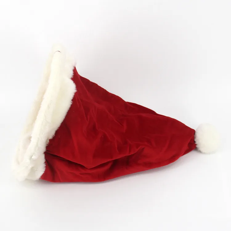 Christmas Hat Pet Nest Cat Bed for Cat Christmas Decorations For Home Navidad Hats House Sleeping Bag Mat Pets Winter Warm Gift