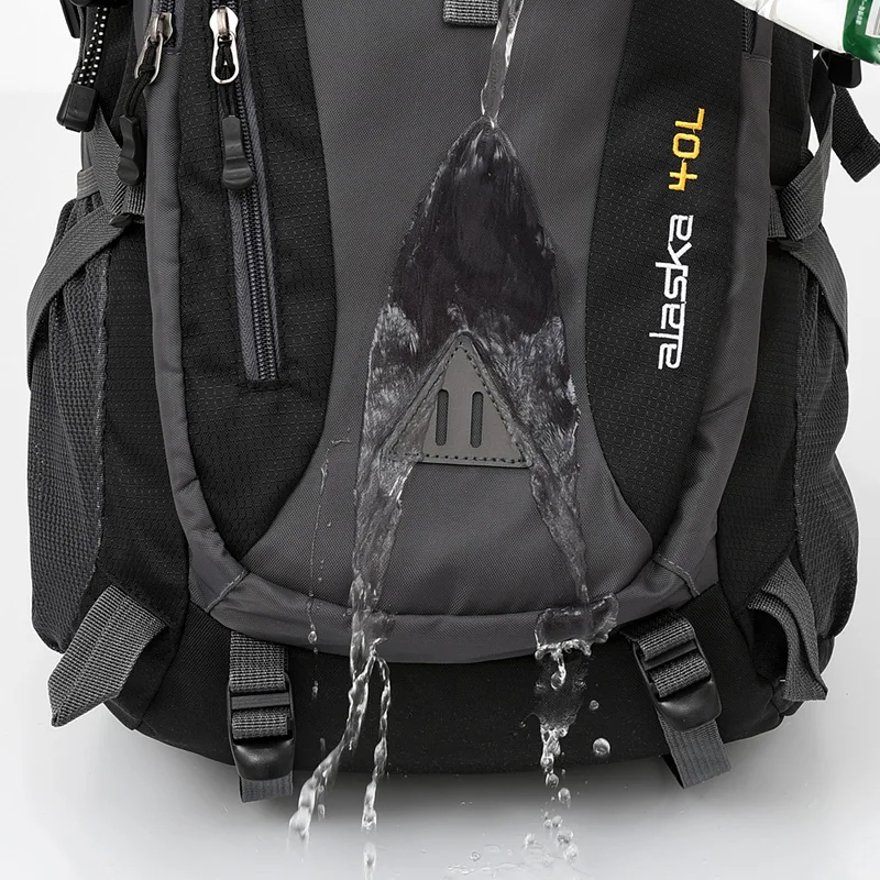 

Hot Unisex Mountaineering Waterproof Backpack Men Climbing Hiking Bag Pack Outdoor Camping Travel Backpacks Cycling Sport Bags