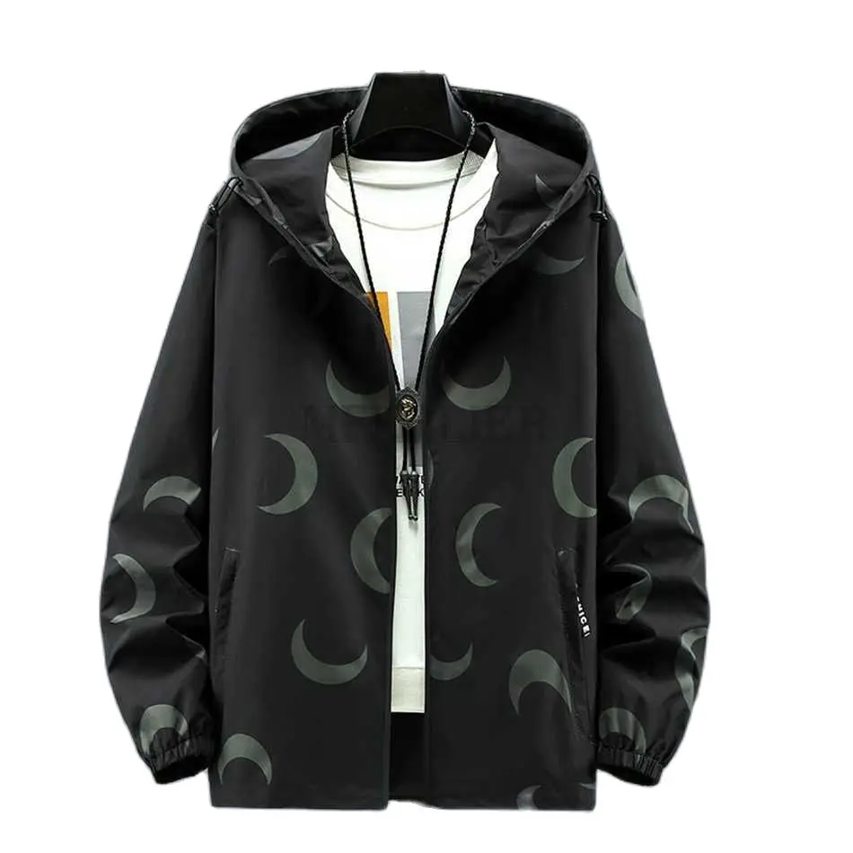 

high quality winter autumn men jackets geometry outerwear hooded with nood coat plus size 7XL 8XL 9XL 10XL loose jacket zipper