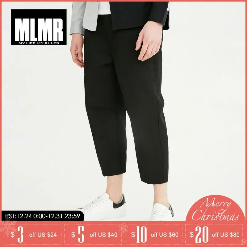MLMR брендовые новые модные повседневные брюки эластичные износостойкие ткани