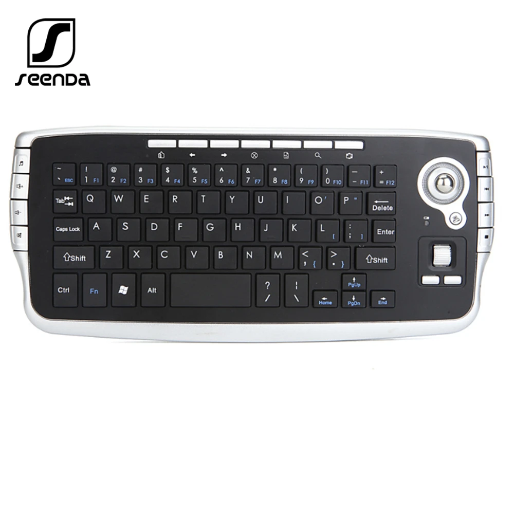 Беспроводная мини клавиатура SeenDa 2 4G с сенсорной панелью Trackball для ноутбука ПК