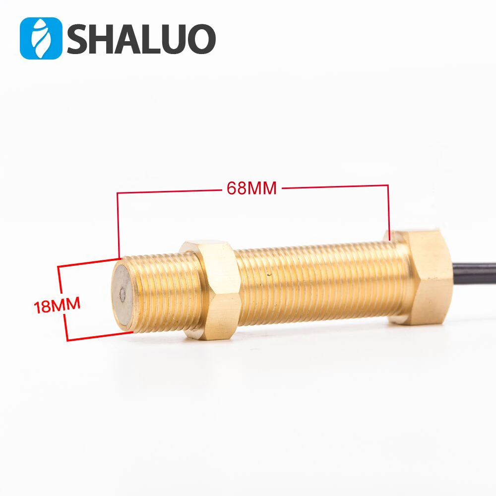 Магнитный датчик скорости двигателя M18 резьбовой латунный передатчик дизельного