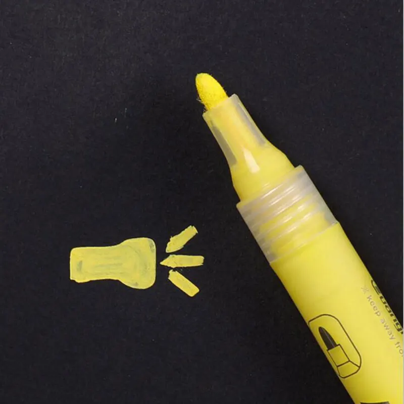 15 цветов постоянного Краски маркер для рисования Керамика стекло ROCK Цвет