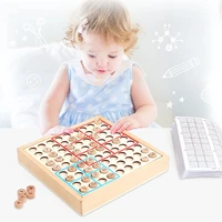 premium quality sudoku board game toys educational learning 3d puzzle diy toy wooden puzzle pieces learning toys for children