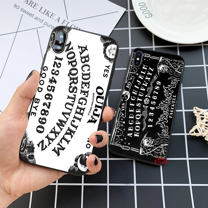 Ouija Board Luxury Coque Silicone Case for iPhone 5 5S 6 6S Plus 7 8 11 Pro X XS Max XR |