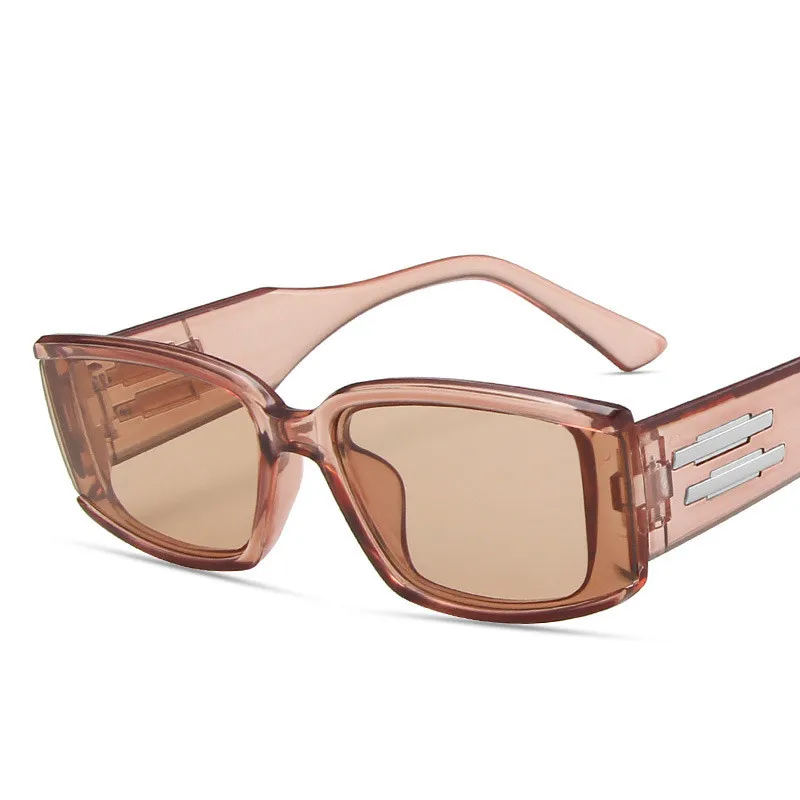 

abay Retro Small rectangle Sunglasses Women Vintage Brand Shades Black color Sun Glasses Fashion Design Eyeglasses UV400 oculos