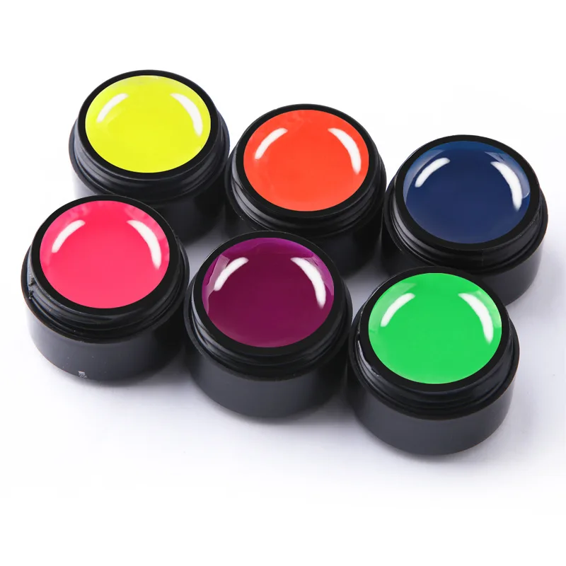 Luminous Gel Spider Line for Nails Art Gel Polish UV Colors Painting Gel Nail Polish Spider Gel Lacquer Web Stickers Gel Polish