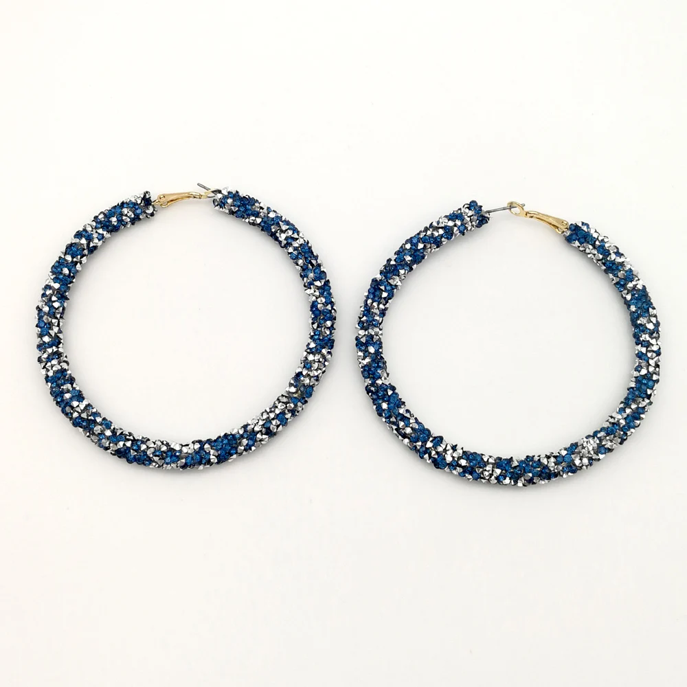 Модные дешевые модные брендовые геометрические круглые блестящие женские