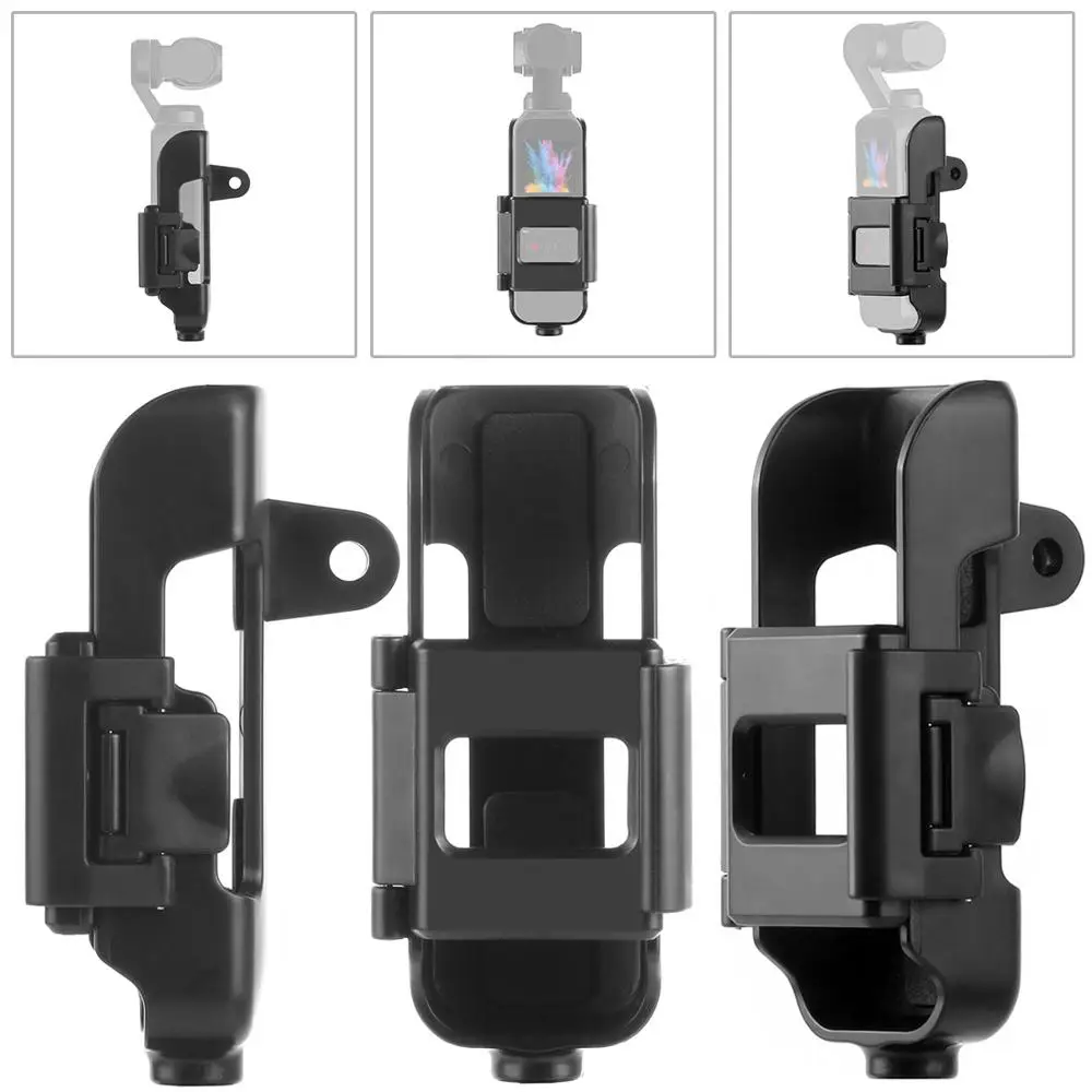 BGNing Protective Cover for OSMO Pocket 2 Bracket Frame Housing Shell 1/4" Screw Hole For DJI Handheld Gimbal Camera | Электроника