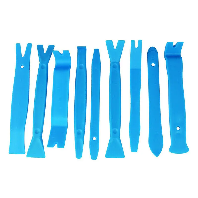 

16 шт. прочный пластиковый автомобильный радиоприемник, дверной зажим, отделка панели, приборной панели, инструмент для снятия звука