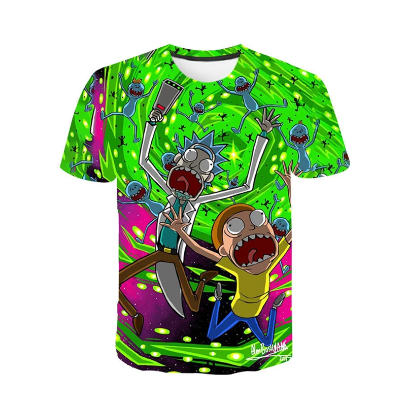 

2021 New Summer Children'S Clothing 3D Cartoon T-Shirt For Girls And Boys Soft O-Neck T-Shirt Fashion Children'S Clothing 4T-14T