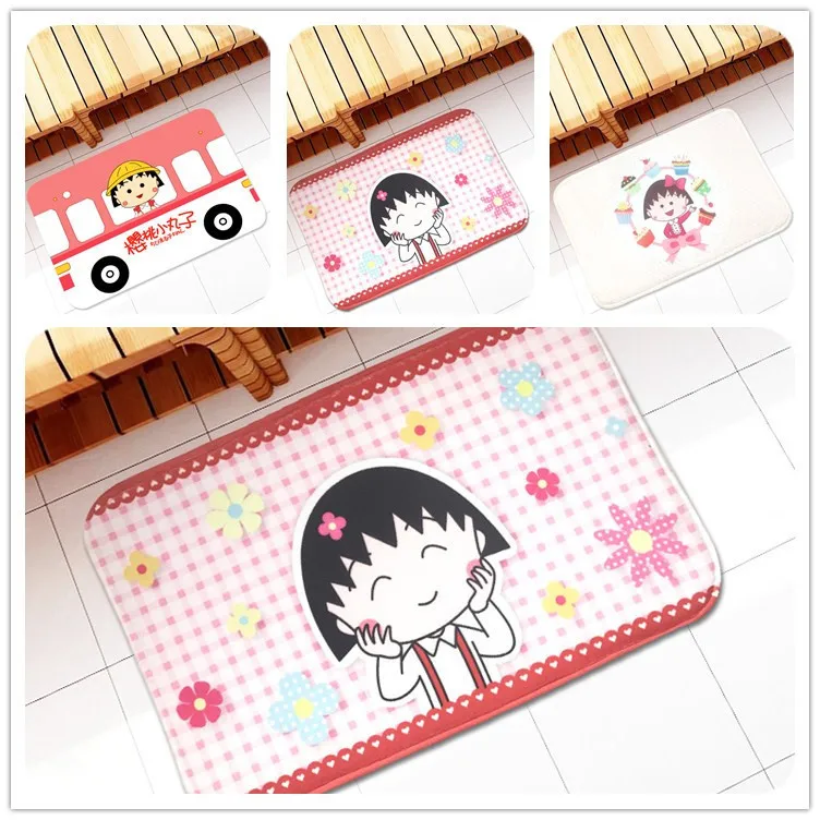 Коврик IVYYE из аниме Chi-bi Maruko 38x58 см декоративный коврик домашние коврики для