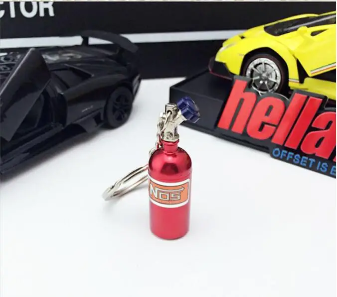 Брелок для ключей металлический в виде бутылки с турбонаддувом 10 шт. мини-брелок |