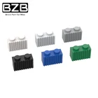 BZB MOC 2877 1x2 с рифленым кирпичом, высокотехнологичная модель строительного блока, детали, детская игра-мозговик, игрушки сделай сам, лучшие подарки для обучения