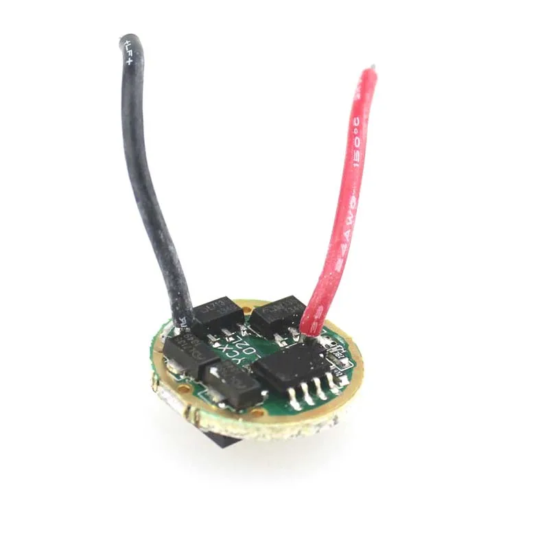 17 мм 7135x6 MCU затемнение 2100mA светодиодная печатная плата для фонарика (5 шт./лот)|board
