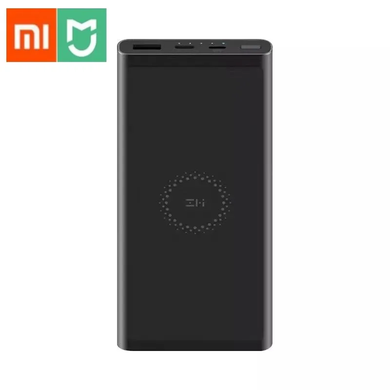 ZMI WPB100 10000 мА/ч, Беспроводной Мощность банка для MFi Apple для подзарядку с защитой от молнии двойной USB-C 18 Вт макс. 10 Вт макс сертификацией Qi